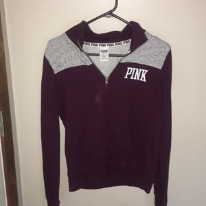 Quarter zip from Pink